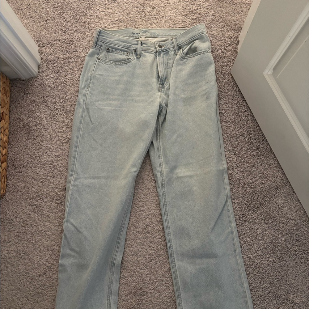 Old Navy Men's Relaxed Jeans - Light Gray
